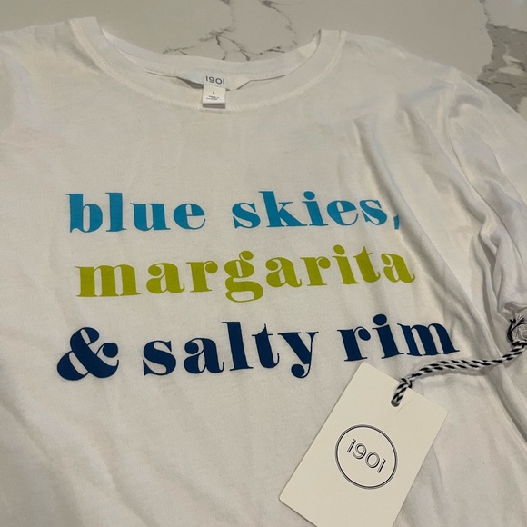 Bundle of 2 1901 Women's Short Sleeve Graphic T-Shirts Size Large & Medium - Picture 6 of 12